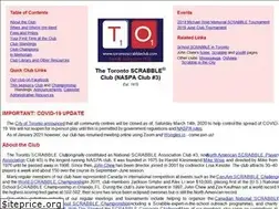 Sites similar to torontoscrabbleclub.com