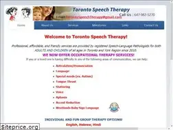 Sites similar to torontospeechtherapy.ca
