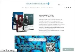 Sites similar to torontospiritistsociety.org
