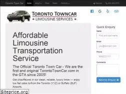 Sites similar to torontotowncar.com