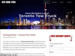 Sites similar to torontotowtruck.com