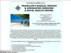Sites similar to torontotravelmd.com