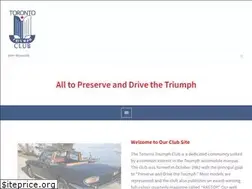Sites similar to torontotriumph.com