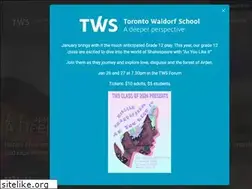 Sites similar to torontowaldorfschool.com