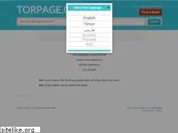 Sites similar to torpage.com
