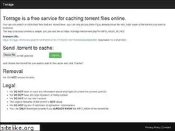 Sites similar to torrage.info