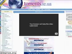 Sites similar to torrents.te.ua