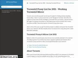 Sites similar to torrentz2-proxy.readthedocs.io