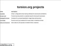 Sites similar to torsion.org