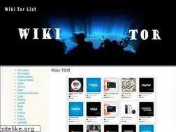 Sites similar to torwiki.biz