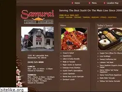 Sites similar to tosamurai.com