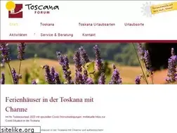 Sites similar to toscana-forum.de