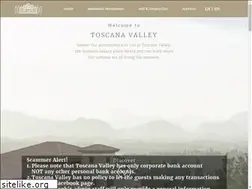 Sites similar to toscanavalley.com