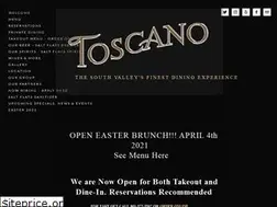 Sites similar to toscano-restaurant.com