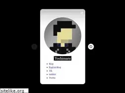Sites similar to toshimaru.net