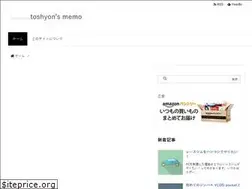 Sites similar to toshyon.net