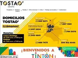 Sites similar to tostaocafeypan.com