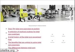 Sites similar to total-gym-exercises.com
