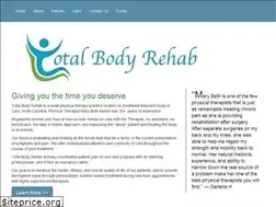 Sites similar to totalbodyrehab.com