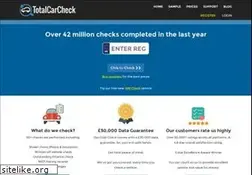 Sites similar to totalcarcheck.co.uk