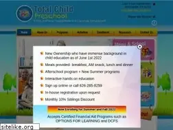 Sites similar to totalchildpreschool.com