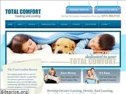 Sites similar to totalcomfortlansing.com