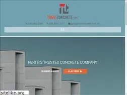 Sites similar to totalconcrete.com.au