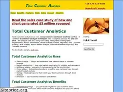 Sites similar to totalcustomeranalytics.com