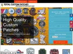 Sites similar to totalcustompatches.com