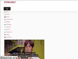 Sites similar to totaldaily.com