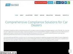 Sites similar to totaldealercompliance.com