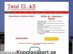 Sites similar to totalel.se