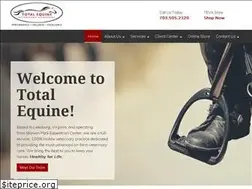Sites similar to totalequinevets.com