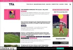 Sites similar to totalfootballanalysis.com