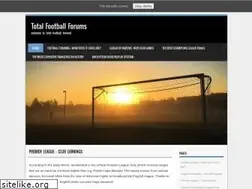 Sites similar to totalfootballforums.com
