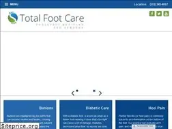 Sites similar to totalfootcaremd.com