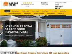 Sites similar to totalgaragedoorservices.com