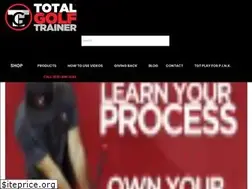 Sites similar to totalgolftrainer.com