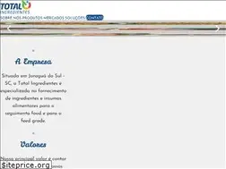 Sites similar to totalingredientes.com.br