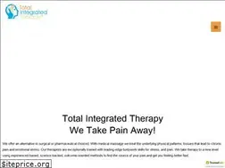 Sites similar to totalintegratedtherapy.com
