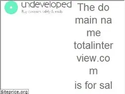 Sites similar to totalinterview.com