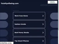 Sites similar to totalityofbeing.com