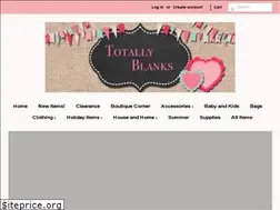 Sites similar to totallyblanks.com