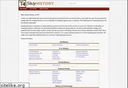 Sites similar to totallyhistory.com