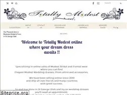 Sites similar to totallymodest.com