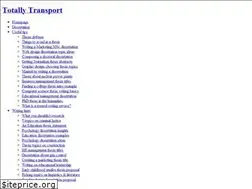 Sites similar to totallytransport.info