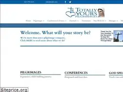 Sites similar to totallyyourspilgrimages.com