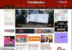 Sites similar to totalmedios.com.ar