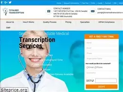 Sites similar to totalmedtranscription.net