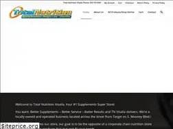 Sites similar to totalnutritionvisalia.com